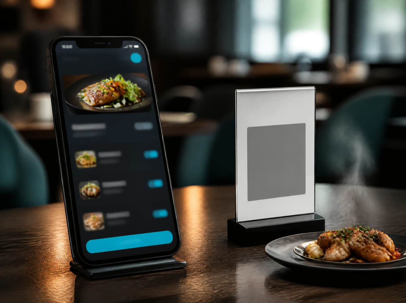 Bistrio Bestellsystem für die Gastronomie: Bestellung per Smartphone direkt am Restauranttisch